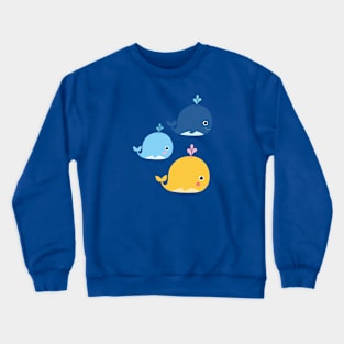 Baby Whale Crewneck Sweatshirt